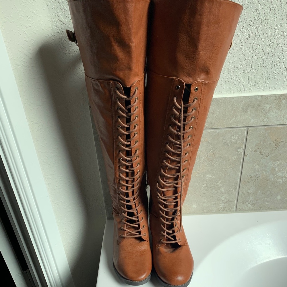 Torrid Wide Calf Over the Knee Boots